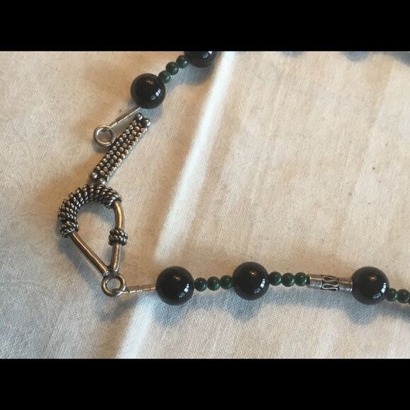 NWOT Sterling Silver Turquoise Necklace - Picture 6 of 12